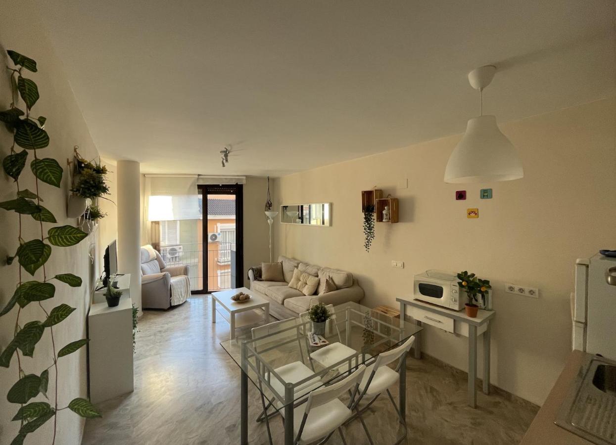 Luminoso y coqueto apartamento en Málaga Exterior foto